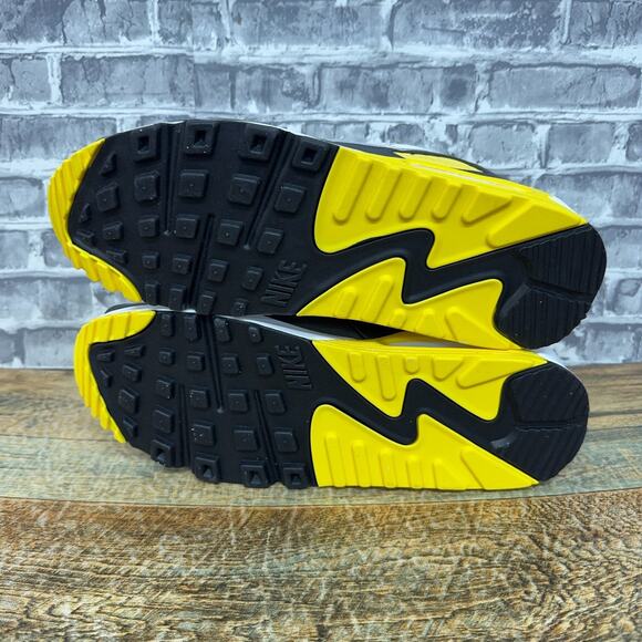 Nike Air Max 90 Shoes White Black Lighting Yellow DM0029-111 Mens Size 11 New main image 6